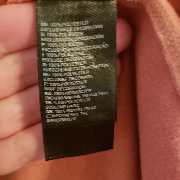 The North Face small peach pink hooded zip jacket - Picture 13 of 15